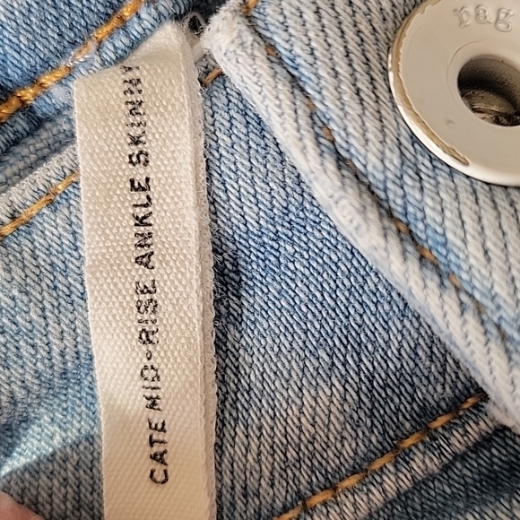 RAG&BONE 28 CAMO DENIM SKINNY - Picture 4 of 8